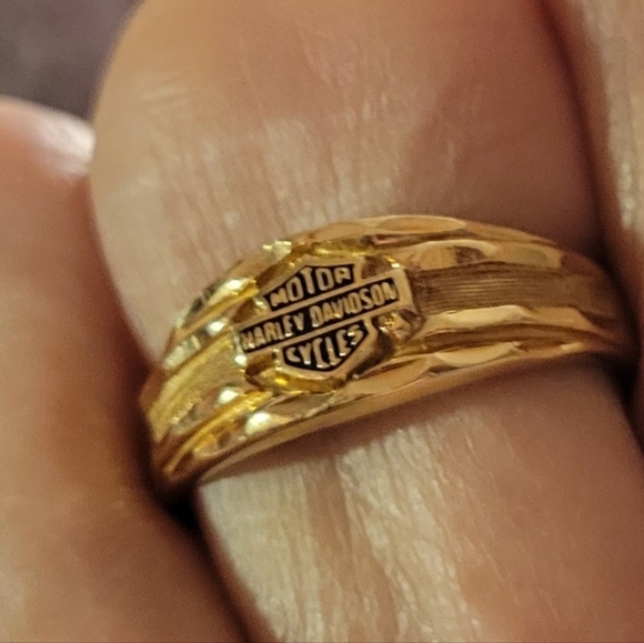 HarleyDavidson Jewelry Hd K Gold Ring Poshmark